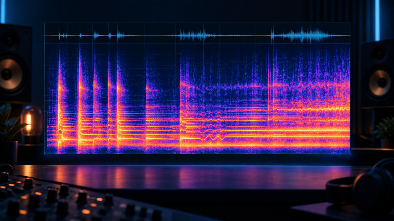 Heatmap audio: jak czytać mapę częstotliwości w czasie? | Aumixys